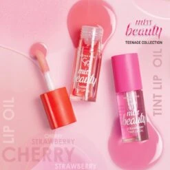 Golden Rose MISS BEAUTY STRAWBERRY TINT LIP OIL Super Zachte Lip Olie Voor Als Verzorging Of Over Je Lippenstift -Poeder and Foundation Winkel 1200x1200 601