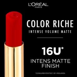 L'Oréal Paris - Color Riche Intense Volume Matte Lippenstift - 640 Le Nude Independant -Poeder and Foundation Winkel 1200x1200 623