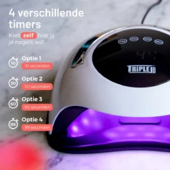 Triple J® UV Lamp Gelnagels - Nageldroger - Nagellamp - Automatische Timer - 36 LEDs - Wit -Poeder and Foundation Winkel 1200x1200 81