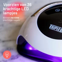 Triple J® UV Lamp Gelnagels - Nageldroger - Nagellamp - Automatische Timer - 36 LEDs - Wit -Poeder and Foundation Winkel 1200x1200 84