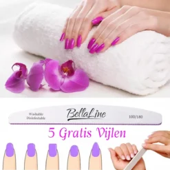 UV Nagel Lamp 168 Watt + 5 Gratis Vijlen - BellaLine - UV Led Nagellamp – Gel Nagel – Nagellak UV – Nageldroger – Salon – Sensor – Gellac - Acryl - Gelnagels – 42 Power Led – Professioneel – Krachtig – Manicure – Extra Lang Snoer - Pink - Pedicure -Poeder and Foundation Winkel 1200x1200 88