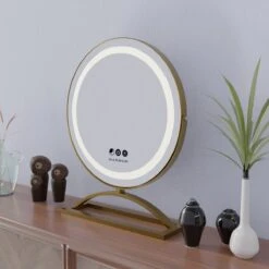 Marbor Make Up Spiegel Met LED Verlichting - Goud - Hollywood Mirror 10 Marbor Make Up Spiegel Met LED Verlichting - Goud - Hollywood Mirror -Poeder and Foundation Winkel 1200x1200 982