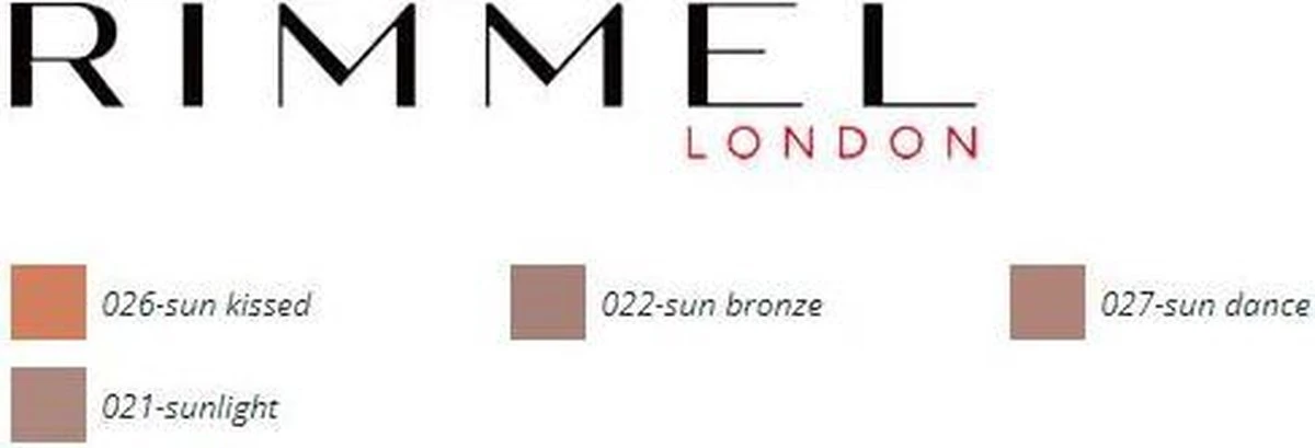 Rimmel London Natural Bronzer Bronzing Powder - 26 Sun Kissed 2 Rimmel London Natural Bronzer Bronzing Powder - 26 Sun Kissed - Afbeelding 2
