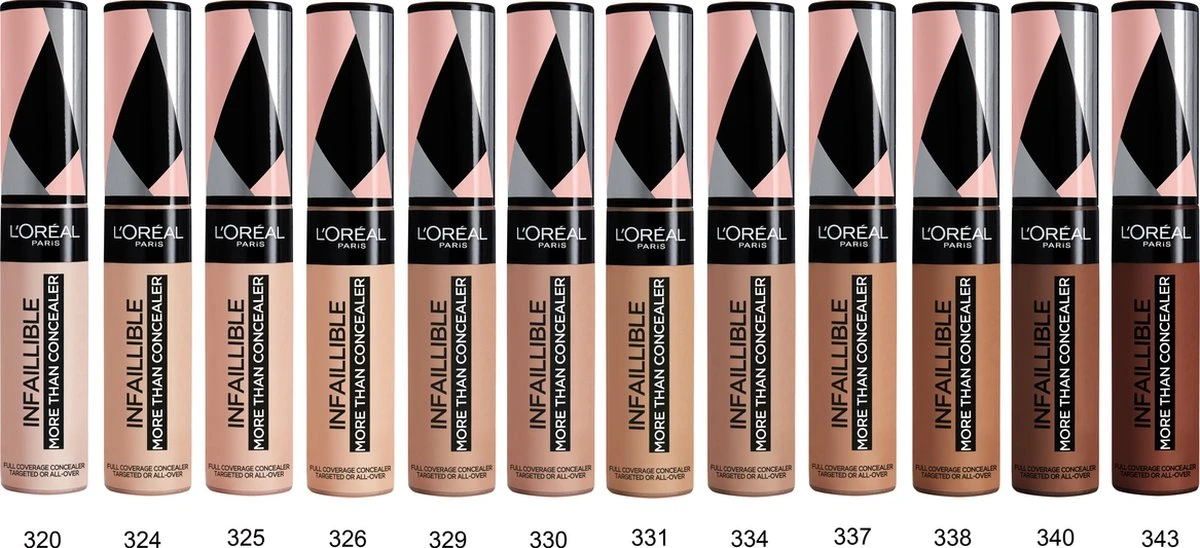 L’Oréal Paris Infaillible More Than Concealer - 343 Truffle - Dekkende 6 L’Oréal Paris Infaillible More Than Concealer - 343 Truffle - Dekkende - Afbeelding 6