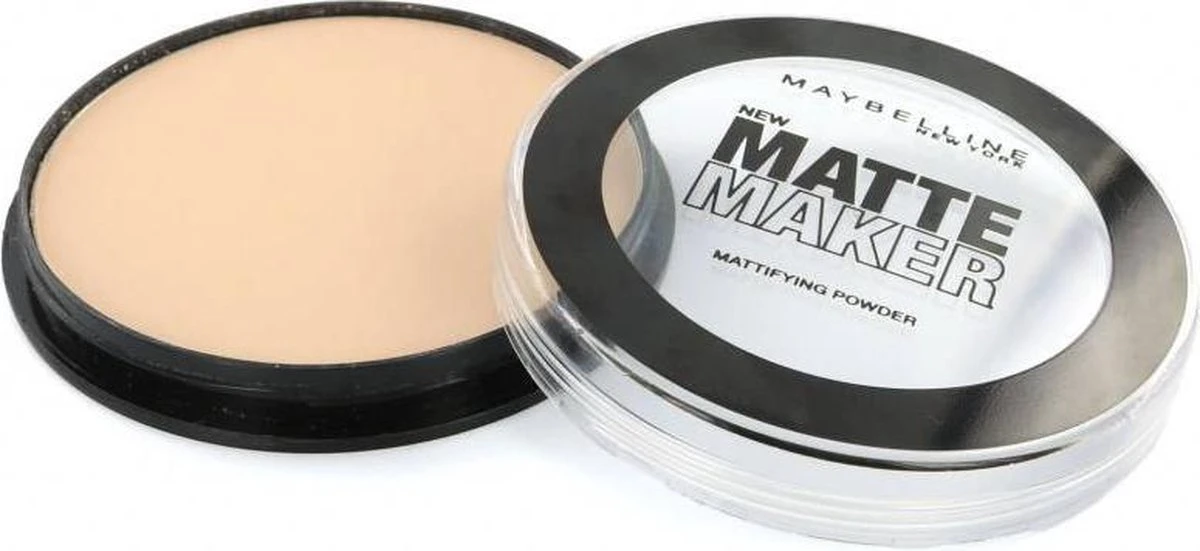 Maybelline Matte Maker -30 Natural Beige - Poeder 1 Maybelline Matte Maker -30 Natural Beige - Poeder