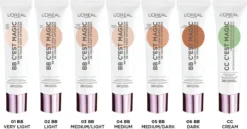 L’Oréal Paris - C'est Magic - Anti-roodheid Crème - CC Cream - 30 Ml -Poeder and Foundation Winkel 1200x625