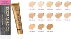 Dermacol - Make-Up Cover Make-Up For A Clear And Unified Skin 30 Ml - # 210 -Poeder and Foundation Winkel 1200x654