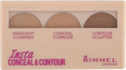 Rimmel London Rimmel Insta Conceal & Contour Palette - 020 Medium -Poeder and Foundation Winkel 1200x670 1