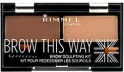 Rimmel London Brow This Way Brow Sculpting Kit - 003 Dark Brown -Poeder and Foundation Winkel 1200x695 1