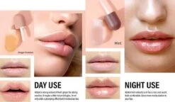2 Stuks DAG En Nacht Lip Plumpers | Natuurlijke Lip Plumpers | 50% Vollere Lippen In 2 Min | Lip Filler | Lipgloss | Lip Maximizer | Cadeautip | In Een Schattige Cadeauverpakking! -Poeder and Foundation Winkel 1200x700