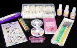 Acrylnagels StartersPakket |B| 120 Delig | 90 Colors | Acryl Nagels Set | Acryl Starter Kit | Nail Art Pakket | 500 Franse Nageltips | Manicure Set Voor Nail Art Kit | Nagel Decoratie | Acryl Poeder -Poeder and Foundation Winkel 1200x745