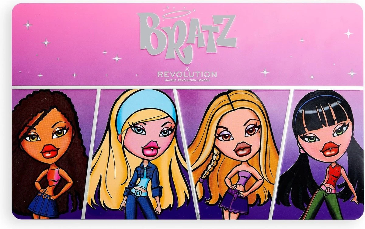 Makeup Revolution X Bratz Limitless Eyeshadow Palette - Oogschaduw Palette 2 Makeup Revolution X Bratz Limitless Eyeshadow Palette - Oogschaduw Palette - Afbeelding 2