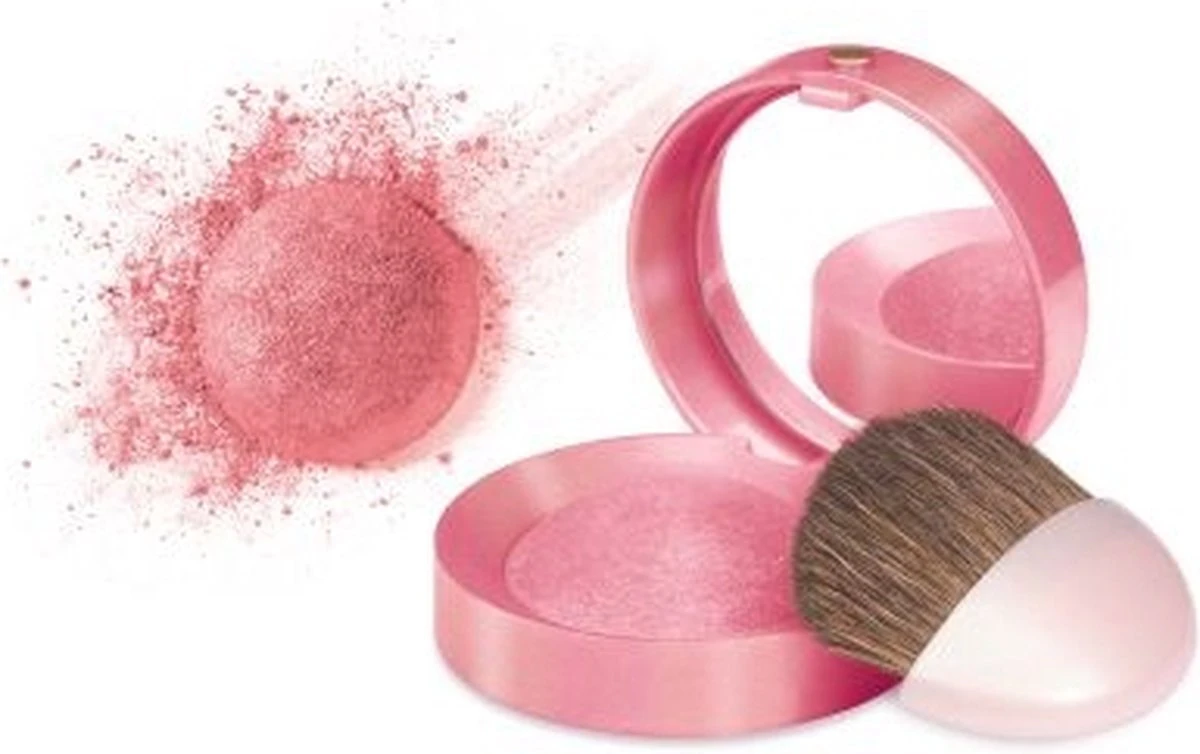 Bourjois Little Round Pot Blush - 54 Rose Frisson 15 Bourjois Little Round Pot Blush - 54 Rose Frisson - Afbeelding 15
