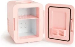 CREATE KOELKAST MINI BOX - Minikoelkast Voor Cosmetica 4L - Koud En Warm - Pastel Roze -Poeder and Foundation Winkel 1200x761 4