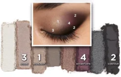 Rimmel London Rimmel Magnif'Eyes Eye Oogschaduw Palette - 003 Grunge Glamour -Poeder and Foundation Winkel 1200x768 1