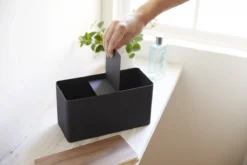 Yamazaki Opbergbox Make Up - Sanitair - Zwart -Poeder and Foundation Winkel 1200x800 32