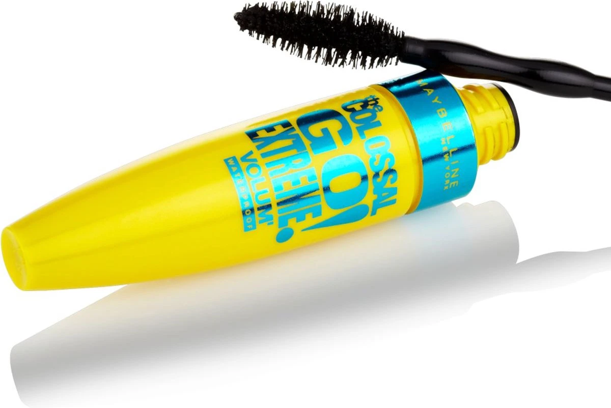 Maybelline Volum'Express Colossal Go Extreme! - Zwart - Waterproof Mascara 5 Maybelline Volum'Express Colossal Go Extreme! - Zwart - Waterproof Mascara - Afbeelding 5