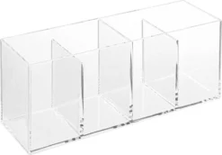 Five® Make-up Bakje 4 Vakken - Transparant - Sorteervakken -Poeder and Foundation Winkel 1200x835 2