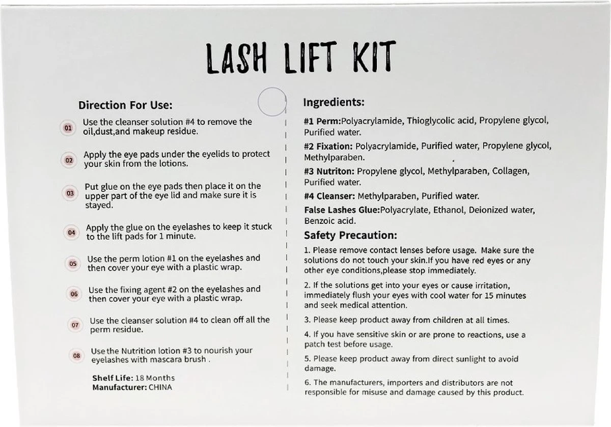 Merkloos Upgraded Wimper Lifting Set - Lash Lift Kit- Lashlift - Extra Uitgebreide Editie - 45 Delig 3 Merkloos Upgraded Wimper Lifting Set - Lash Lift Kit- Lashlift - Extra Uitgebreide Editie - 45 Delig - Afbeelding 3
