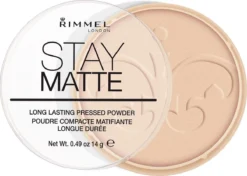 Rimmel London Stay Matte Pressed Powder - 003 Peach Glow -Poeder and Foundation Winkel 1200x853