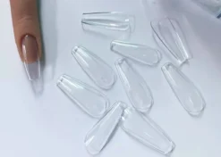 Gel Soft Flex Tips Lange Plaknagels - 100% Soak-off - Transparant -Poeder and Foundation Winkel 1200x856