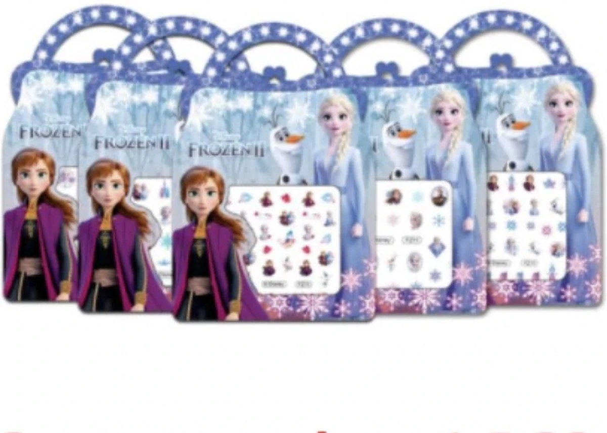 Merkloos Disney Frozen Nagelstickers - Nagellak Voor Kinderen - Kindernagels - Nagel Versiering Voor Kids - Meisjes Make-up & Prinses - DIY Nagels Kind - Thema: Frozen / Elsa & Anna 2 Merkloos Disney Frozen Nagelstickers - Nagellak Voor Kinderen - Kindernagels - Nagel Versiering Voor Kids - Meisjes Make-up & Prinses - DIY Nagels Kind - Thema: Frozen / Elsa & Anna - Afbeelding 2