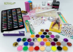 Acrylnagels StartersPakket |B| 120 Delig | 90 Colors | Acryl Nagels Set | Acryl Starter Kit | Nail Art Pakket | 500 Franse Nageltips | Manicure Set Voor Nail Art Kit | Nagel Decoratie | Acryl Poeder -Poeder and Foundation Winkel 1200x862