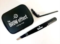The Brow Effect Set - Wenkbrauwgel En Pincet - Soap Brow - Brow Soap - Waterproof - Brow Gel - Browsoap - Soapbrow - Instagram Brows