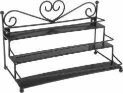 Confibel Nagellak Organizer - Nagellak Flesjes Houder - Essentiële Oliën Organizer - Rek Voor Flesjes - Wanddecoratie - Zwart -Poeder and Foundation Winkel 1200x909