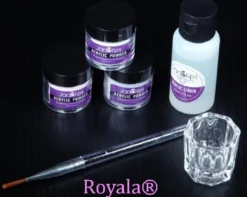 Acrylnagels Set | Nail Art | Liquid MMA Free | Wit, Roze & Transparant -Poeder and Foundation Winkel 1200x955
