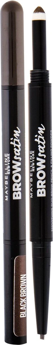 Maybelline Brow Satin Wenkbrauwpotlood - 05 Black Brown 5 Maybelline Brow Satin Wenkbrauwpotlood - 05 Black Brown - Afbeelding 5