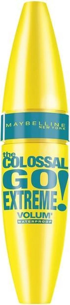 Maybelline Volum'Express Colossal Go Extreme! - Zwart - Waterproof Mascara 9 Maybelline Volum'Express Colossal Go Extreme! - Zwart - Waterproof Mascara - Afbeelding 9