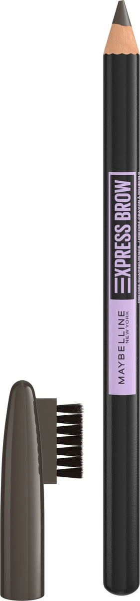 Maybelline New York - Express Brow Shaping Pencil - 05 Deep Brown - Bruin Wenkbrauwpotlood En Borstel 6 Maybelline New York - Express Brow Shaping Pencil - 05 Deep Brown - Bruin Wenkbrauwpotlood En Borstel - Afbeelding 6