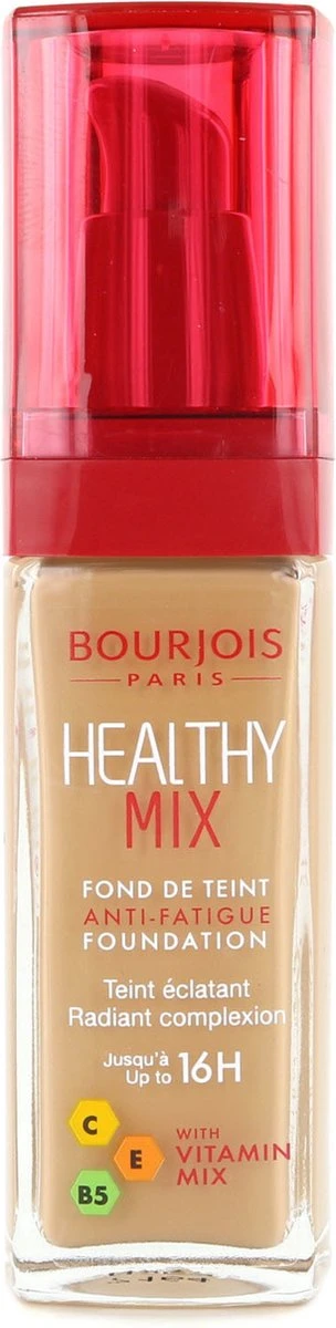 Bourjois Healthy Mix Anti Fatigue Foundation - 57 Halé 10 Bourjois Healthy Mix Anti Fatigue Foundation - 57 Halé - Afbeelding 10