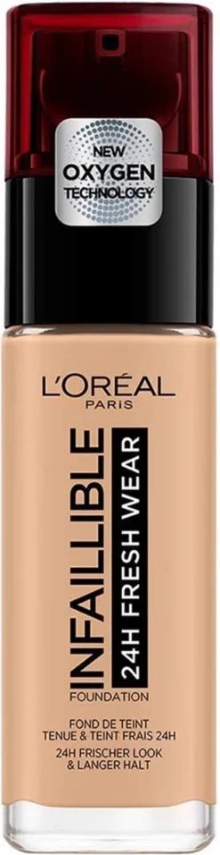L’Oréal Paris Infallible 24H Fresh Wear Foundation - 125 Natural Rose -Poeder and Foundation Winkel 310x1200 2