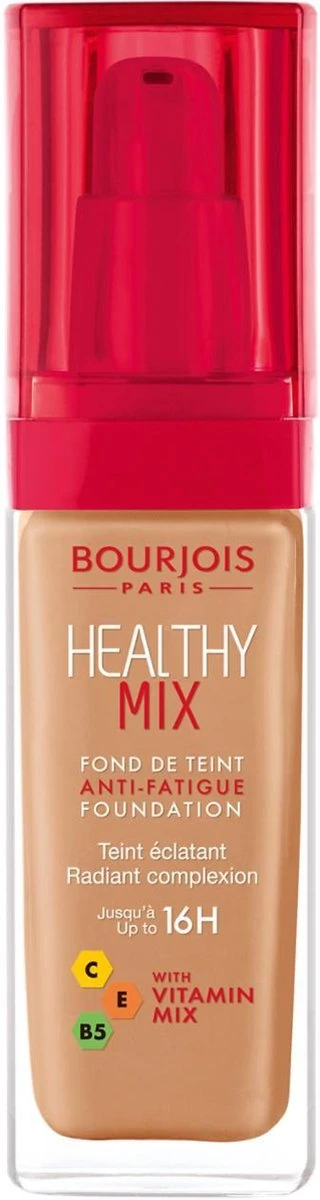 Bourjois Healthy Mix Anti Fatigue Foundation - 57 Halé 11 Bourjois Healthy Mix Anti Fatigue Foundation - 57 Halé - Afbeelding 11