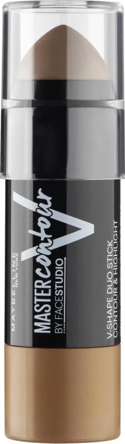 Maybelline Master Contour V-Shape Duo Stick - Light - Contouring 19 Maybelline Master Contour V-Shape Duo Stick - Light - Contouring -Poeder and Foundation Winkel 339x1200 3