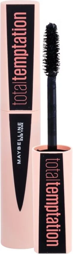 Maybelline Total Temptation Mascara - Zwart 28 Maybelline Total Temptation Mascara - Zwart -Poeder and Foundation Winkel 345x1200 1