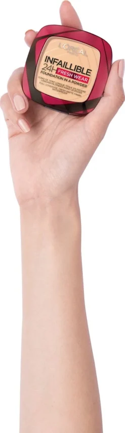 L’Oréal Paris Infaillible 24h Fresh Wear Powder Foundation - 20 Ivory -Poeder and Foundation Winkel 347x1200