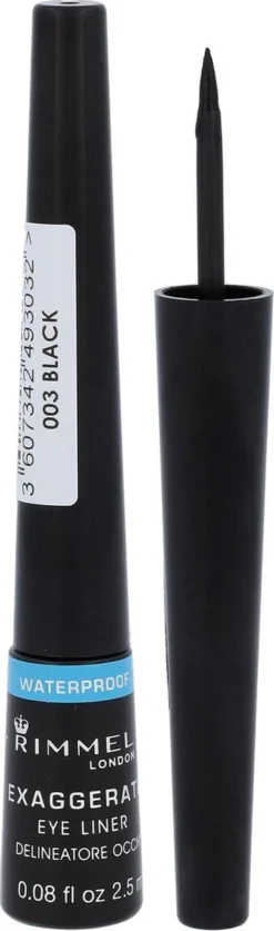 Rimmel London Rimmel Exaggerate Waterproof - Zwart - Eyeliner -Poeder and Foundation Winkel 354x1200 3