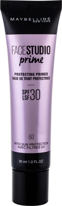 Maybelline Facestudio Primer - Protecting Primer SPF30 - 30ml 14 Maybelline Facestudio Primer - Protecting Primer SPF30 - 30ml -Poeder and Foundation Winkel 362x1200