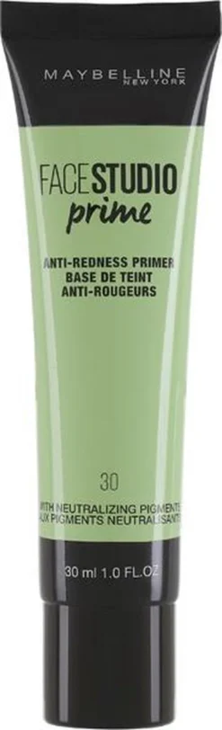 Maybelline Master Prime - 30 Anti Redness - Primer 29 Maybelline Master Prime - 30 Anti Redness - Primer -Poeder and Foundation Winkel 365x1200 1