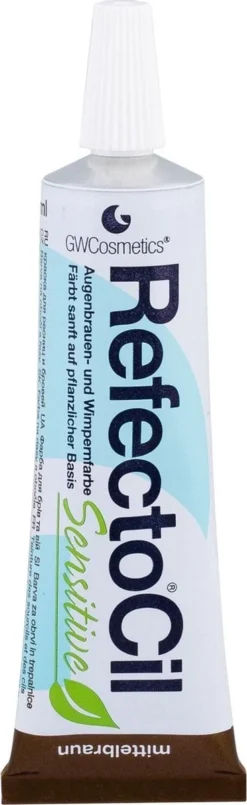 RefectoCil - Sensitive - Wimper & Wenkbrauw Verf - Midden Bruin - 15 Ml -Poeder and Foundation Winkel 368x1200 3