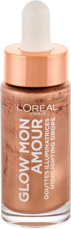 L'Oréal Paris Glow Mon Amour Highlighter Drops - 02 Loving Peach -Poeder and Foundation Winkel 376x1200