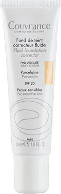 Avene Couvrance Fluid Foundation Corrector SPF20 30ml -Poeder and Foundation Winkel 382x1200