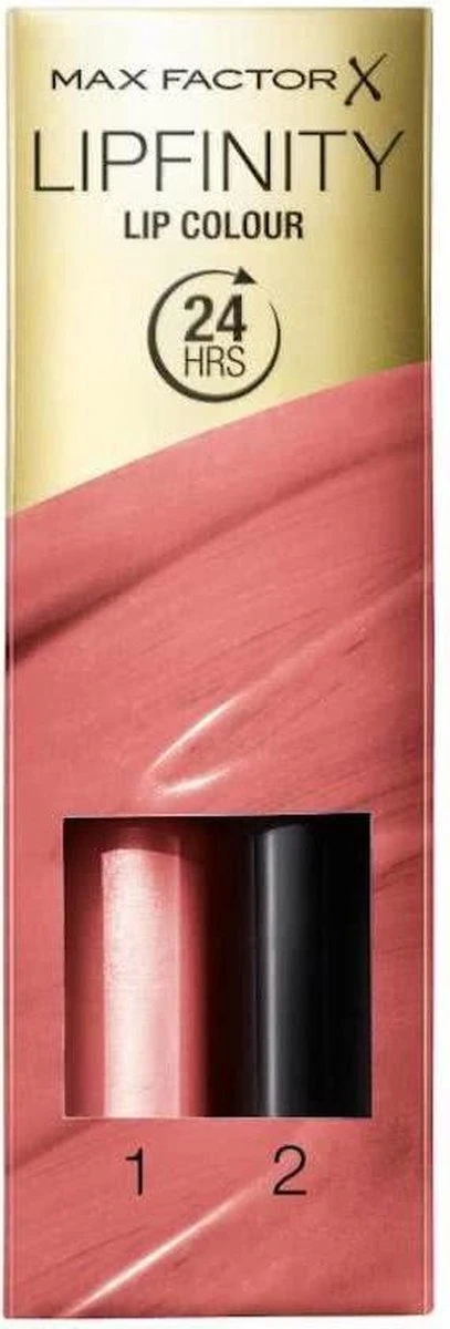 Max Factor Lipfinity 24HR Lip Colour Lipgloss - 215 Constantly Dreamy 2 Max Factor Lipfinity 24HR Lip Colour Lipgloss - 215 Constantly Dreamy - Afbeelding 2