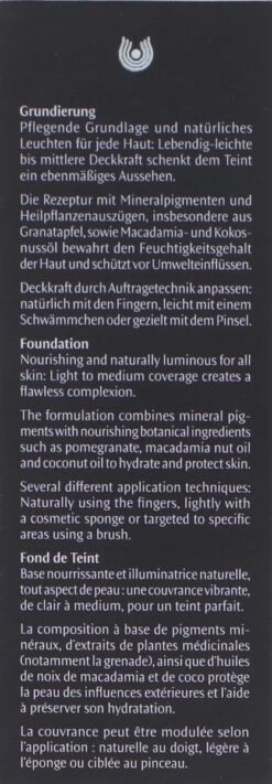 Dr. Hauschka - Foundation - 02 Almond -Poeder and Foundation Winkel 417x1200 1