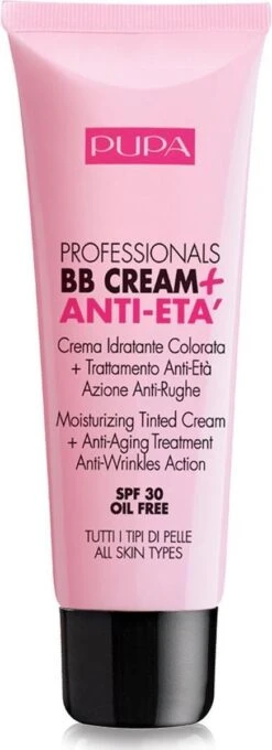 Pupa Milano Professionals BB Cream + Anti-Eta - 001 Nude -Poeder and Foundation Winkel 436x1200 3