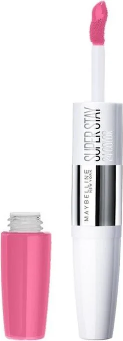 Maybelline SuperStay 24H - 130 Pinking Of You - Roze - Lippenstift -Poeder and Foundation Winkel 436x1200 4