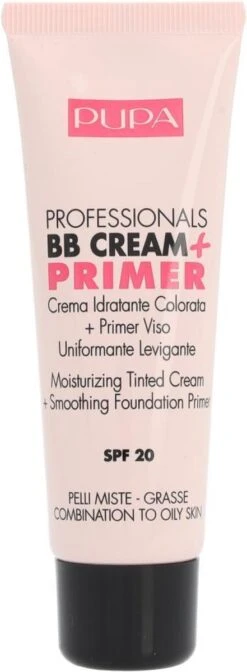 Pupa Milano BB Cream + Primer For Combination To Oily Skin - 001 Nude -Poeder and Foundation Winkel 441x1200 3